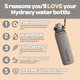 thumbnail image 2 of Botella Hydracy 1000 ml con Marcador de Tiempo e Infusor de Frutas, 2 of 9