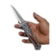 thumbnail image 3 of Navaja PLEGABLE  CON HOJA TALLADA Y MANGO DE MADERA TEMPLARIO, 3 of 10