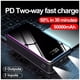 thumbnail image 2 of Cargador Portátil Power Bank 50000 mAh 3USB Tipo C Lightning linterna Negro para carga diaria, 2 of 3