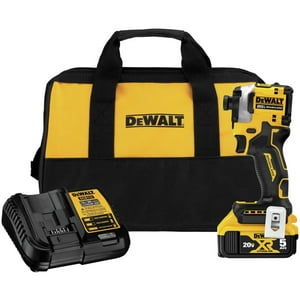 Destornillador De Impacto Dewalt Atomic 20V Max 1/4"" Con Batería Dcf850P1