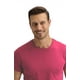 thumbnail image 2 of Polera Hombre Manga Corta Cuello Redondo Rosa Talla L, 2 of 3