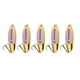 thumbnail image 4 of 5 Piezas Cucharas De Pesca Señuelos Metal Vertical Bass Cebos Y Señuelos Agua Dulce Oro 35g, 4 of 5