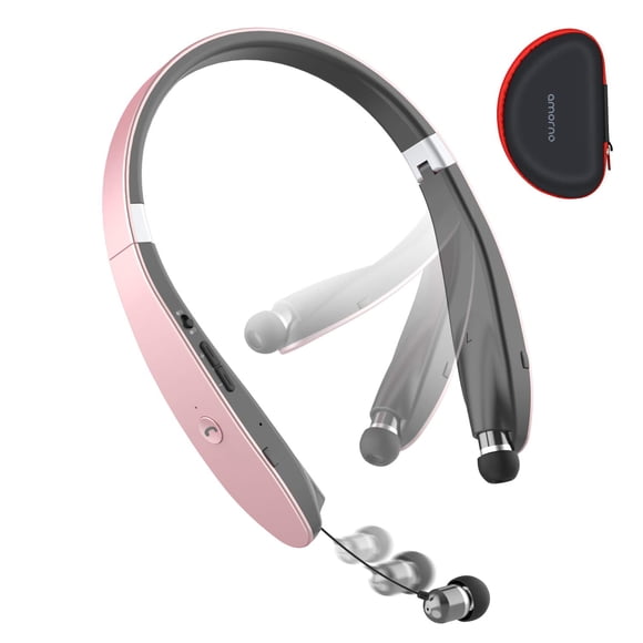 Auriculares Bluetooth Banda Para El Cuello Inalámbrica Plegable