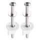 thumbnail image 1 of Juego de 2 tornillos de bisagra para asiento de inodoro, M6x83mm para montaje superior de bisagras de asiento de inodoro, kit de piezas de repuesto para asiento de inodoro, 1 of 7