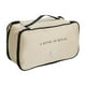 thumbnail image 1 of Estuche Organizador De Ropa Interior De Viaje Para Hombres Y Mujeres Artículos De Tocador Artículos Esenciales De Viaje Beige, 1 of 5