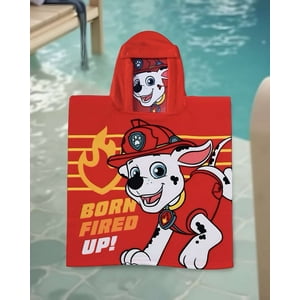 Mashini - Toalla Capucha Playa O Piscina Niño Niña Pow Patrol