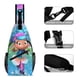 thumbnail image 3 of Luna Petunia Riñonera Bandolera con Estampado Integral para Hombres y Mujeres, Bolso Cruzado Gráfico de Tendencia, Mochila de Hombro Streetwear para Ciclismo y Deportes, Riñonera Versátil Casual, 3 of 6