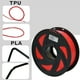 thumbnail image 2 of Filamento 3D Tpu, Flexible Rojo De 1.75Mm Y 800 Gr, 2 of 3