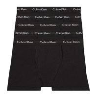 Calzoncillos Tipo Bóxer Calvin Klein De Algodón Elástico Para Hombre, Paquete De 5 Unidades, Color Negro M