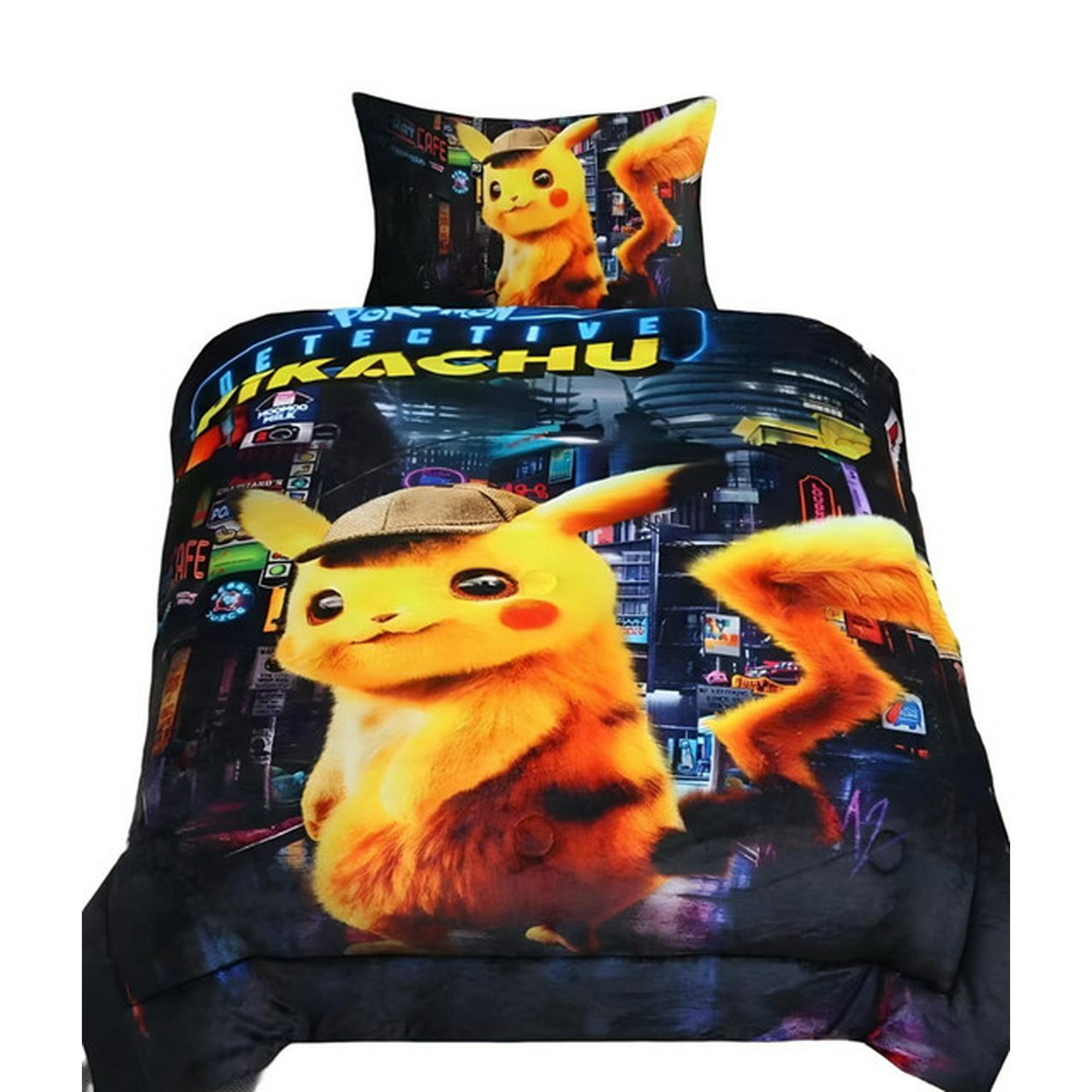 Todo Para El Hogar - Cubrecama De Invierno Con Chiporro Niño Pikachu