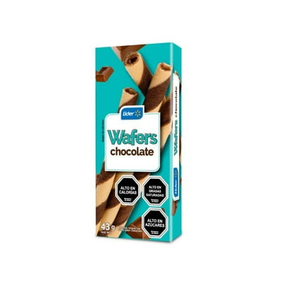 Wafers Sabor Chocolate 43 G Lider