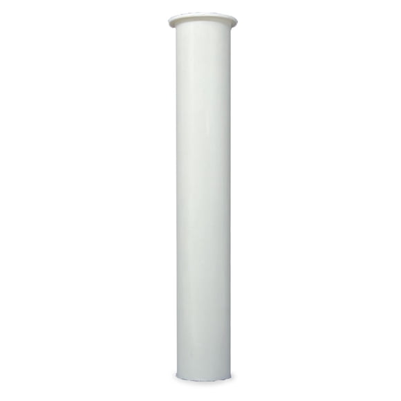 Tubo de desagüe para lavabo MADOL de plástico blanco de 3 cm x 20 cm