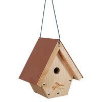 Bird House Woodlink Wren House Cedar Con Techo De Cobre