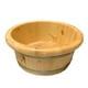 thumbnail image 2 of Baño de pies de madera, bañera de pedicura reutilizable portátil, SPA, lavabo para remojo de pies, bañera para remojo de pies para baño al aire libre,, 2 of 5