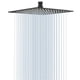 thumbnail image 1 of Cabezal de ducha tipo lluvia NearMoon High Flow de acero inoxidable de 30 cm, 1 of 6