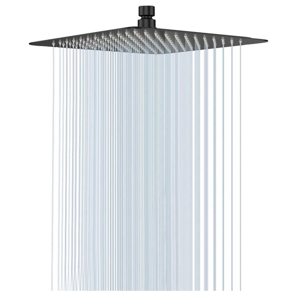 Cabezal de ducha tipo lluvia NearMoon High Flow de acero inoxidable de 30 cm