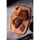 thumbnail image 2 of Tabla De Cortar Ovalada De Madera De Teca 340x230, 2 of 4