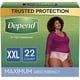 thumbnail image 1 of Ropa interior para incontinencia Depend Fit-Flex para mujer XXL, 22 unidades, 1 of 7
