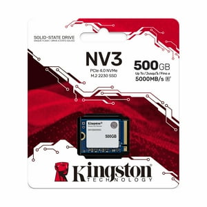 Ssd Kingston 500Gb Nv3 Pcie 4.0 Nvme M.2 2230