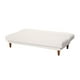 thumbnail image 4 of Futon Turin Lino Blanco, 4 of 5
