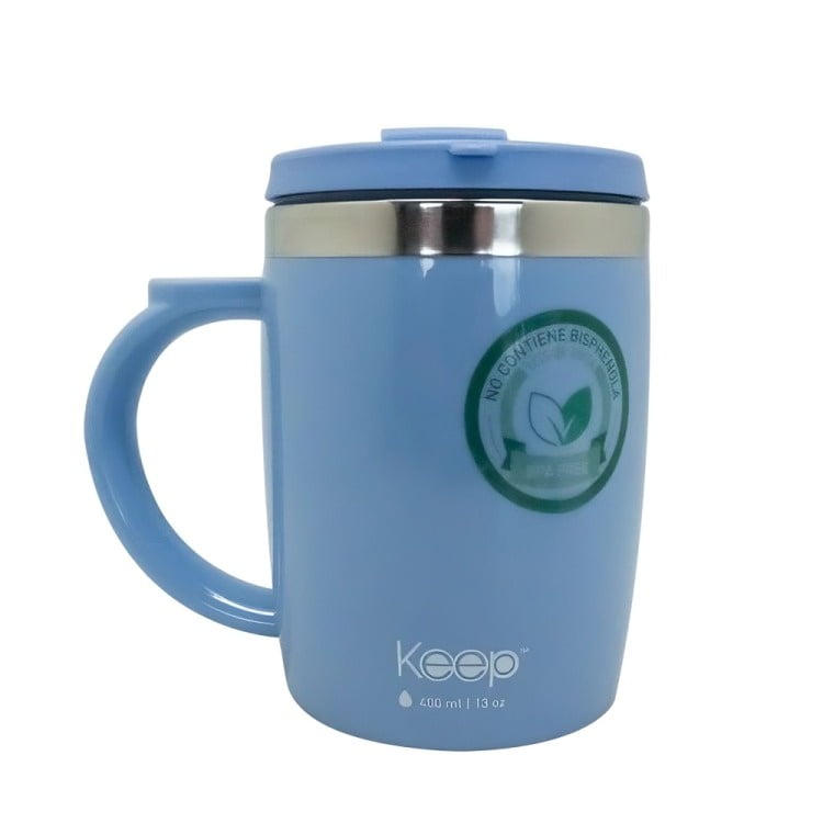 Mug Termo Keep Colores 400 Ml , Color Surtidos 1 Un