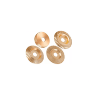 Gnerico - Juego De 4 Discos Para Tallar Madera + 5 Escofinas