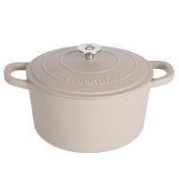Crock Pot - Dutch Oven Crock-Pot Artisan, Hierro Fundido Esmaltado, 5 Litros, Color Rosa