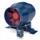 thumbnail image 1 of Turbro AirSupply ES4, ventilador de conducto en línea de 4 pulgadas con carcasa de metal macizo, ven, 1 of 7