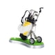 thumbnail image 4 of Mini Bolígrafos De Golf Con Soporte Para Bolsa De Golf Y Carrito Para Cualquier Entusiasta Del Golf, Resistente, Blanco Y Amarillo, 4 of 5