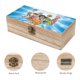 thumbnail image 3 of Digimon Caja Organizadora de Madera Rústica - Caja Decorativa Multifuncional para Escritorio, Hogar, Oficina, Joyas y Manualidades, 3 of 6