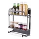 thumbnail image 2 of Rack Organizador Porta Toalla Magnético Doble De Cocina Negro, 2 of 9