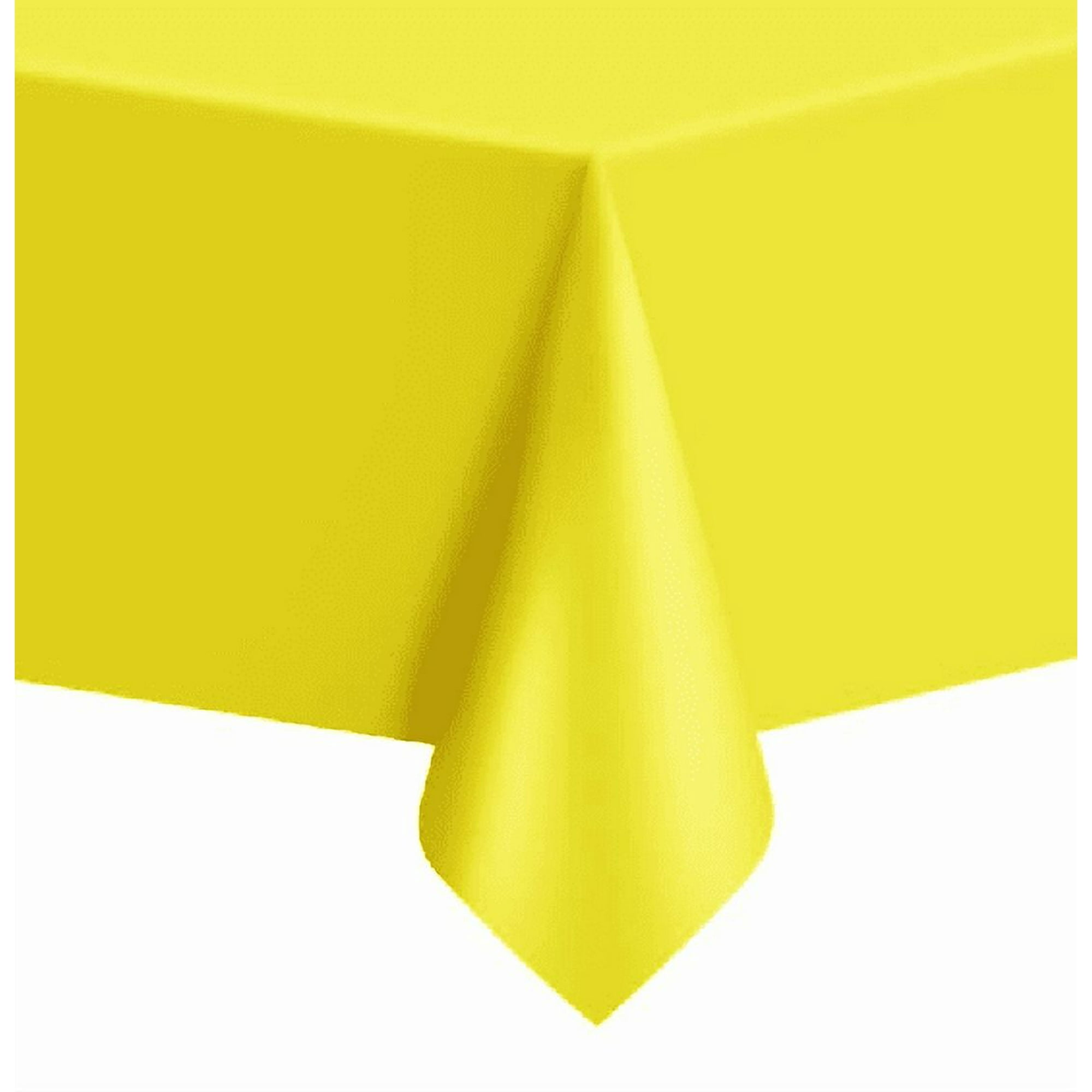 Genérico - Mantel Plástico Unicolor Fiestas 137x274