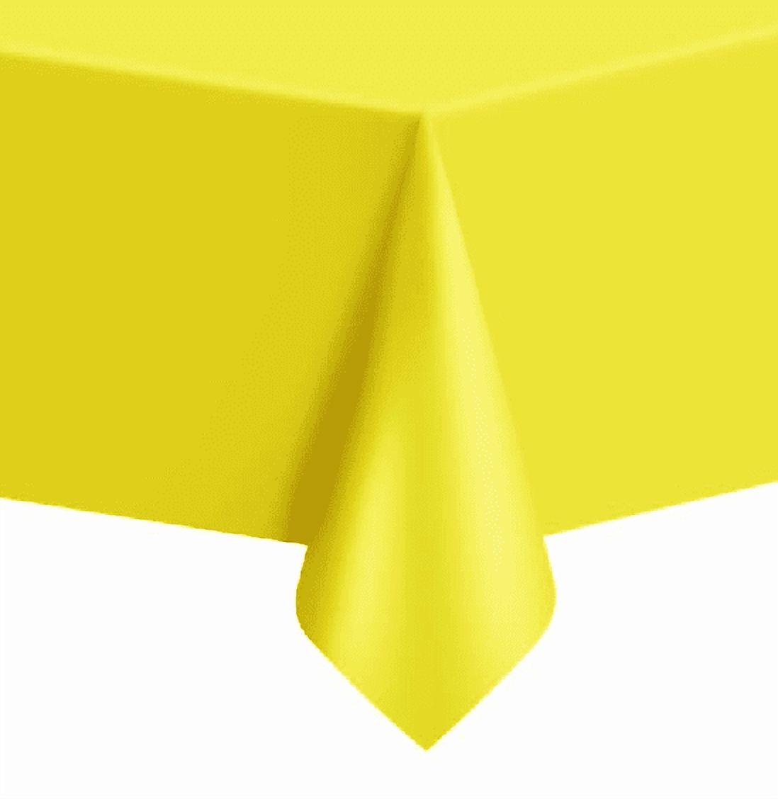 Genérico - Mantel Plástico Unicolor Fiestas 137X274