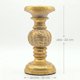 thumbnail image 2 of Porta Vela Candelabro Decorativo Elegante Dorado Flor 20cm Dorado, 2 of 4