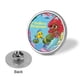 thumbnail image 3 of Ariel Junior-Theme Round Button Badge: Premium Metal Construction, Ideal for High-End Events 2.8 cm, 3 of 6