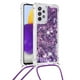 thumbnail image 1 of Funda FOXDOCK para Samsung Galaxy A73 5G con Cuerda Ajustable, Brillo Líquido, Protección Antigolpes y Lente – Ideal para Regalo, 1 of 6