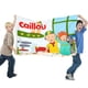 thumbnail image 2 of Caillou Bandera impresa con temática, regalo perfecto para fanáticos, amigos y familiares, y adecuada para actividades al aire libre e interiores, decoraciones de fiesta. 90 cm × 150 cm., 2 of 6