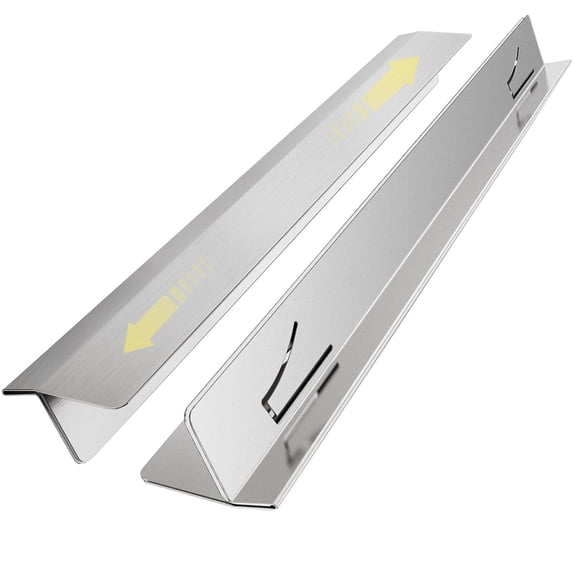 Fundas para estufas Nexstron 2025 Upgrade, acero inoxidable, 2 unidades