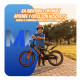 thumbnail image 5 of Bicicleta Infantil Con Rueditas Luz Led Guardabarros 12 O 16, 5 of 6