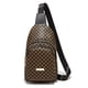 thumbnail image 1 of Riñonera Cruzada Para Mujer, Mochila Bandolera Pequeña Con Cinturón, Mochila Bandolera A Cuadros., 1 of 6