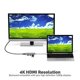 thumbnail image 2 of Hub USB tipo C SABRENT 8 en 1 con HDMI (4K) 3 USB 3.0 1 USB 2.0, 2 of 7