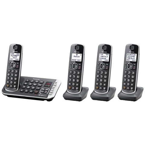 Teléfono Inalámbrico Panasonic Kx-Tge674B Bluetooth Dect 6.0