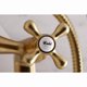 thumbnail image 5 of Grifo Kingston Brass KS265SB para tina, montaje en pared, con ducha manual, 5 of 9