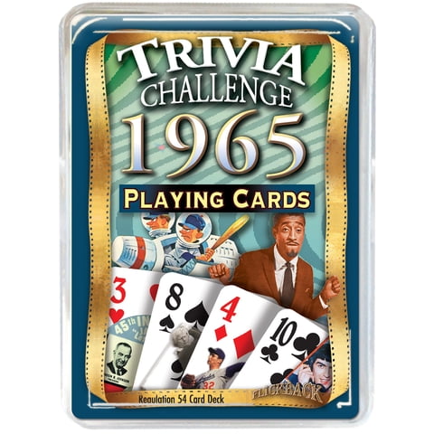 Flickback Media - Naipes Flickback 1965 Trivia Cumpleaños O Aniversario