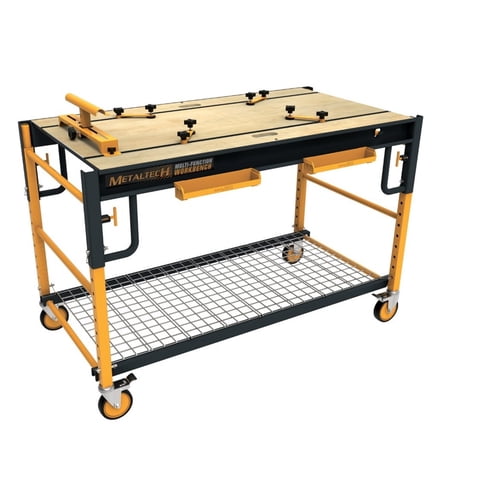 Metaltech - Banco De Trabajo Multifuncion 5 En 1