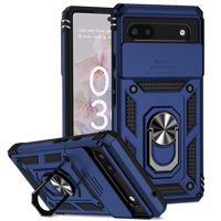 Estuche Gangxun Para Google Pixel 6A, Soporte Giratorio 360°, Estilo Mecánico Y Magnético