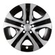 thumbnail image 2 of Tapacubos Hubcaps.com 17" Plateado/Negro - Pack de 4, 2 of 5