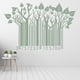 thumbnail image 2 of Decomural Tree Barcode Abstract Art WS-18797, 2 of 2