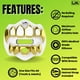 thumbnail image 3 of Protector Bucal Loud Mouth con Grillz Cromado Blanco/Oro, 3 of 9