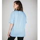 thumbnail image 2 of Polera Oversize Minimalista Celeste Washed, 2 of 3
